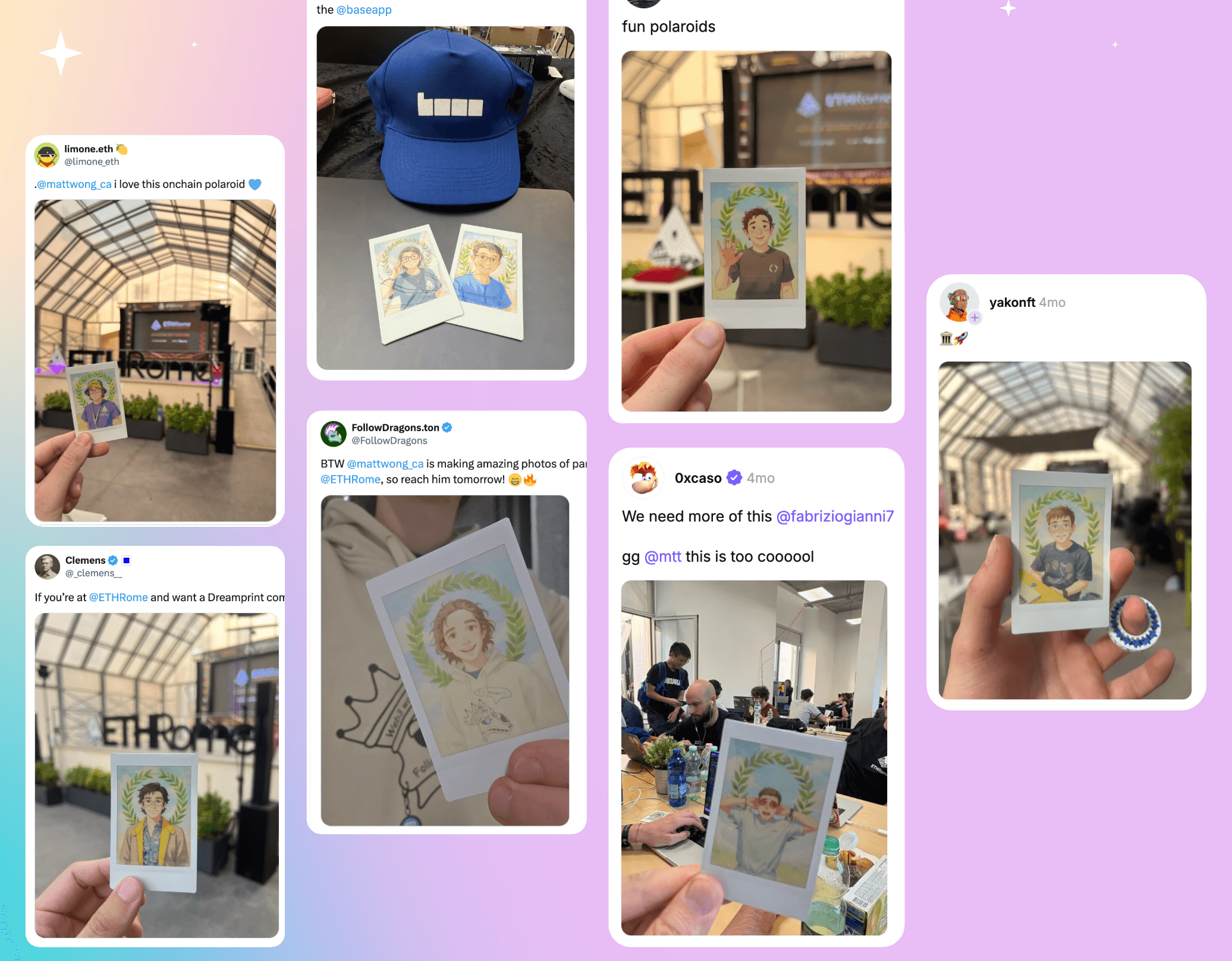 Event hosts love Dreamprint